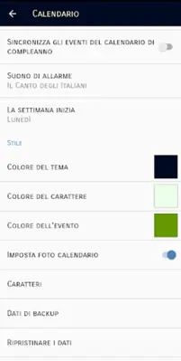 Calendario Italiano android App screenshot 4